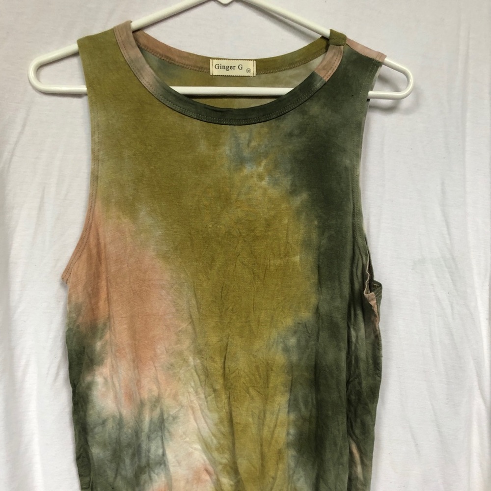 Tie dye tank top
